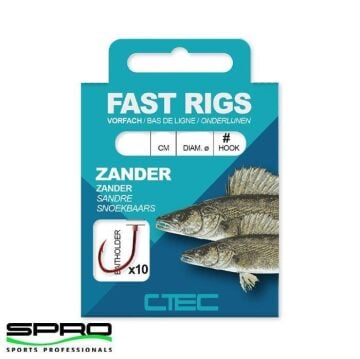 SPRO C-TEC Zander Levrek Hazır İğne Takımı No: 4