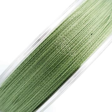 Powerline Braided 8 Kat 250 Metre Örgü İp Olta Misinası Yeşil