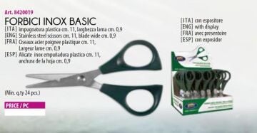 Lineaeffe İnox Balıkçı Makası İp Misina Çelik Tel Kesen Makas