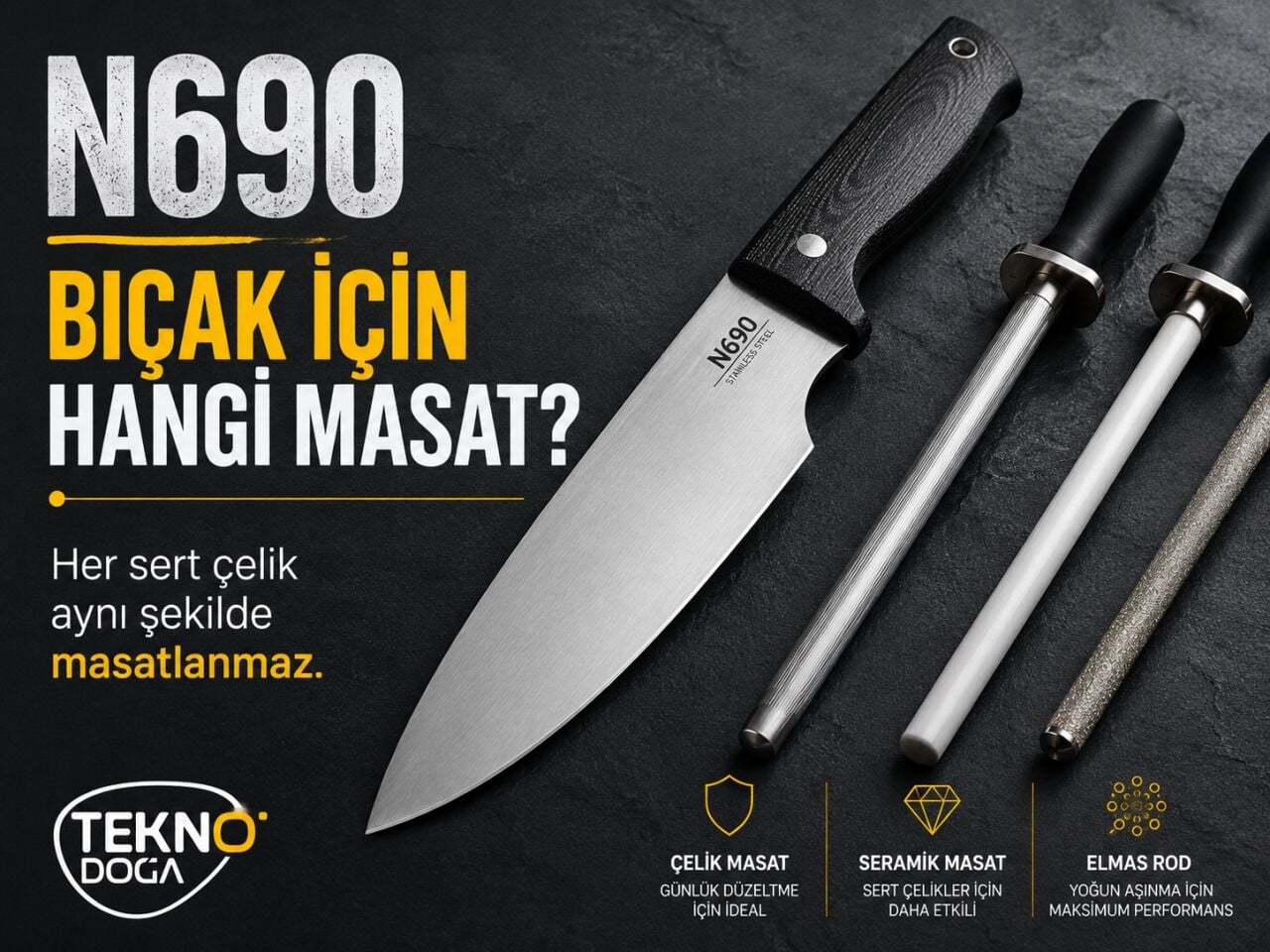 N690 Bıçağım İçin Hangi Masatı Kullanmalıyım?
