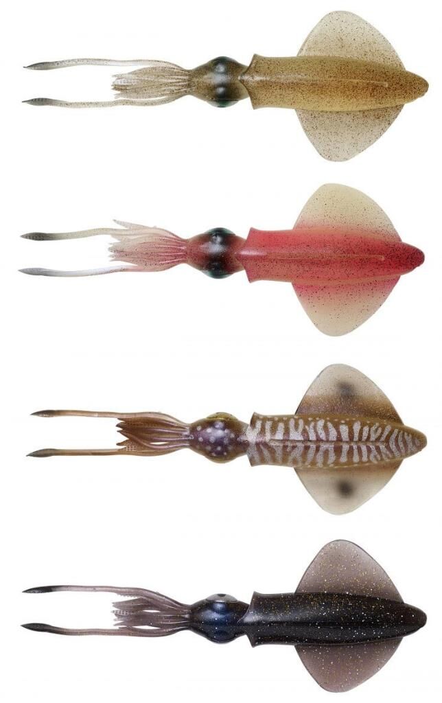 Savage Gear Swim Squid 12.5cm 11g Silikon Kalamar Suni Yem 3ad