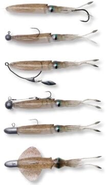 Savage Gear Swim Squid 12.5cm 11g Silikon Kalamar Suni Yem 3ad