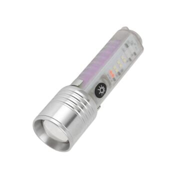 Panther 2000 Lümen USB Şarjlı UV El Feneri PT-8440