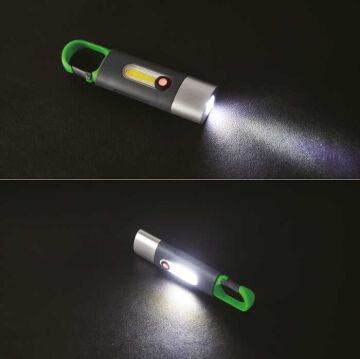 Panther Anahtarlık Klipsli LED El Feneri USB Şarjlı PT-926