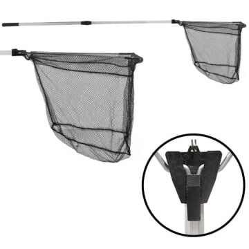 Remixon Teleskobik Alüminyum Üçgen Katlanır Kepçe Siyah LND-19