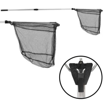 Remixon Teleskobik Alüminyum Üçgen Katlanır Kepçe Siyah LND-19