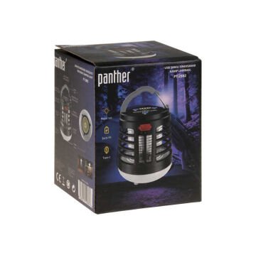 Panther Sineksavar Kamp Lambası USB Şarjlı PT-2882