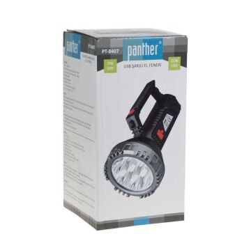 Panther 1000 Lümen USB Şarjlı El Feneri PT-8407