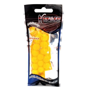 EFFE 1.3cm Muz Aromalı Silikon Boncuk Sazan Yemi 20'li