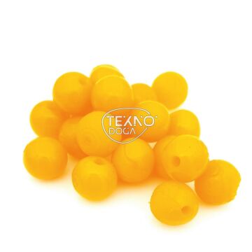 EFFE 1.3cm Muz Aromalı Silikon Boncuk Sazan Yemi 20'li