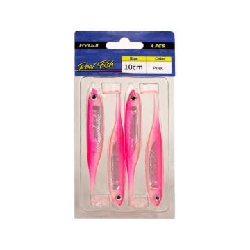 Ryuji Real Fish 10cm LRF Silikon Yem 5ad Flash