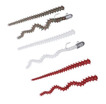 Savage Gear LRF Ragworm Silikon Yem Kiti (Red. Brown. Glow)