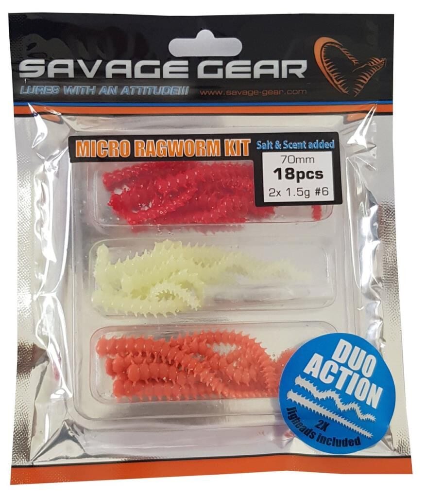 Savage Gear LRF Ragworm Silikon Yem Kiti