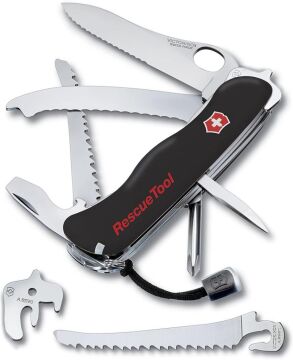 Victorinox RescueTool 0.8623.MWN.3 Hayat Kurtarma Çakısı Siyah
