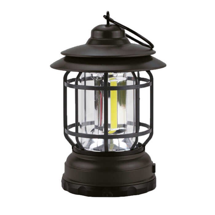 Panther Pilli COB LED Retro Kamp Lambası PT-7777