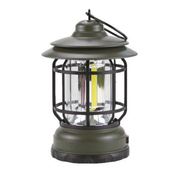 Panther Pilli COB LED Retro Kamp Lambası PT-7777