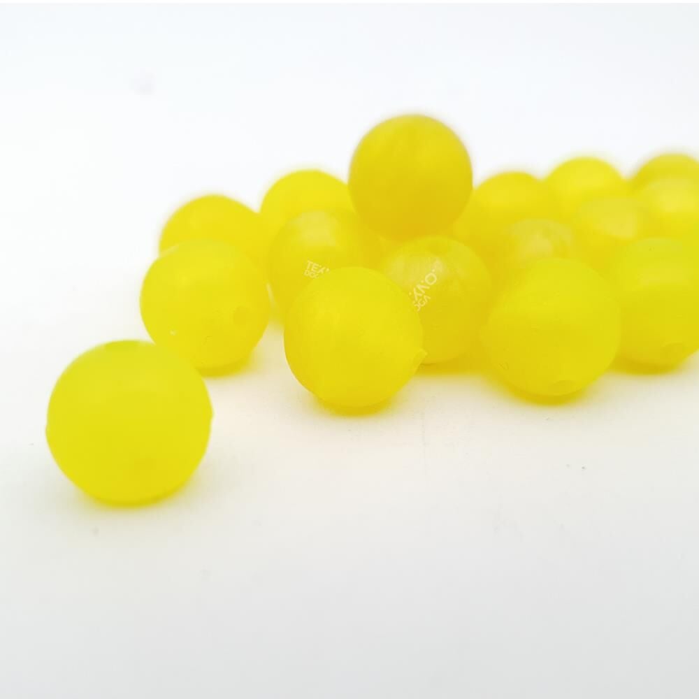 TAMSET 10mm Mısır Aromalı Silikon Boncuk Sarı 20 ad