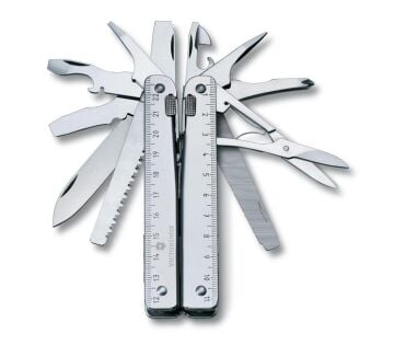 Victorinox SwissTool X Plus Penseli Çakı 3.0338.L Deri Kılıflı