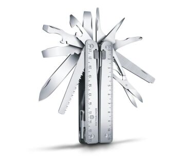 Victorinox SwissTool X Plus Penseli Çakı 3.0338.L Deri Kılıflı