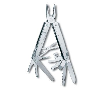 Victorinox SwissTool X Plus Penseli Çakı 3.0338.L Deri Kılıflı