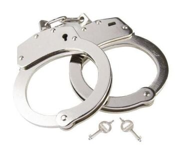 Masolet Polis Kelepçesi, Zincirli Çelik Kelepçe