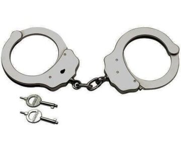 Masolet Polis Kelepçesi, Zincirli Çelik Kelepçe