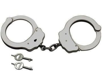 Masolet Polis Kelepçesi, Zincirli Çelik Kelepçe