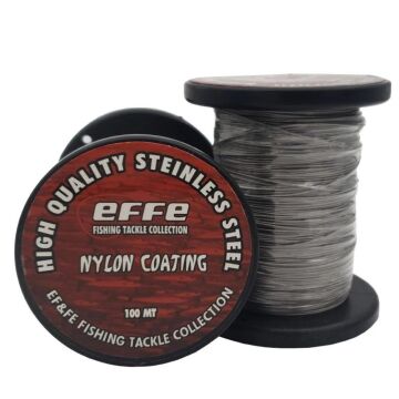 EFFE Çelik Olta Teli Lüfer Turna Dişli Balık İçin 100m Tel