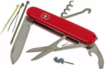 Victorinox Compact 1.3405 Kırmızı İsviçre Çakısı 91mm 15F