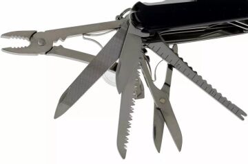 Victorinox SwissChamp 1.6795.3 Siyah İsviçre Çakısı 91mm 33F