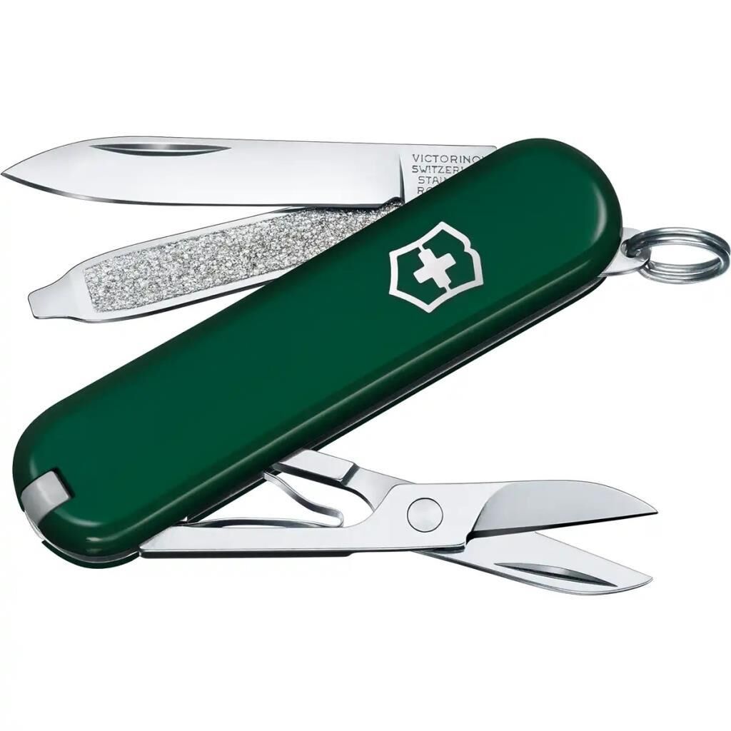 Victorinox Classic SD 0.6223.4 Yeşil İsviçre Çakısı 58mm 7F