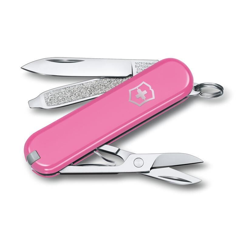 Victorinox Classic 0.6223.51G Pembe İsviçre Çakısı 58mm 7F