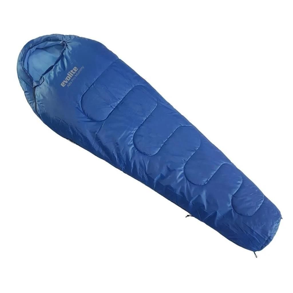 Evolite Alfa Pro 0C Uyku Tulumu Mavi Sol