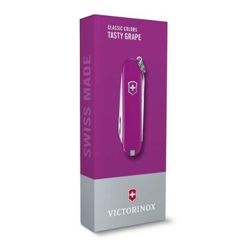 Victorinox Classic 0.6223.52G Tasty Grape İsviçre Çakısı 58mm 7F