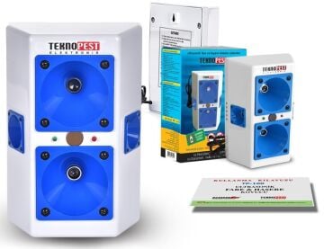 TEKNOPEST TP-70 ve TP-100 Ultrasonik Fare Haşere Kovucu Set