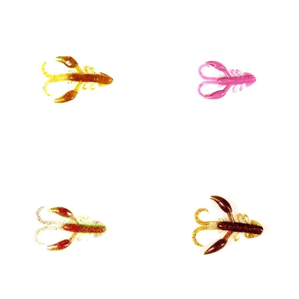 Ryuji Rock Craw 7.2cm Kerevit LRF Silikon Yem Green Chart