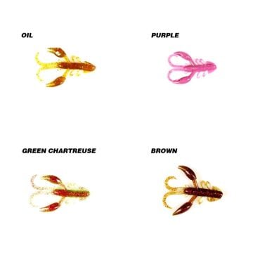 Ryuji Rock Craw 7.2cm Kerevit LRF Silikon Yem