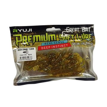Ryuji Rock Craw 7.2cm Kerevit LRF Silikon Yem
