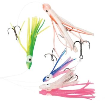 TAMSET Octopus 5 Köstekli Silikon Ahtapot Çapari Olta Takımı