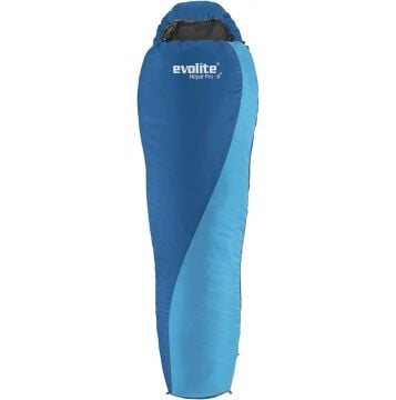 Evolite Nepal Pro -8C Uyku Tulumu Mavi Sağ