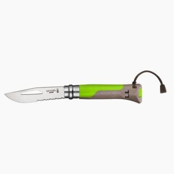 Opinel Inox 8 No Outdoor Kamp Çakısı Yeşil