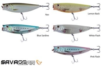 Savage Gear 3D Minnow Pop Walker80 8cm 14g Popper Suni Yem