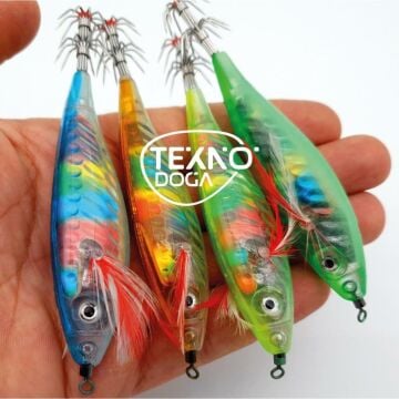 Lineaeffe Holo Totosutte Kalamar Zokası 8cm 14.6g Holografik Zoka