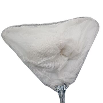 TAMSET Teleskobik Katlanır Üçgen Balık Avı Kepçesi Metal Saplı