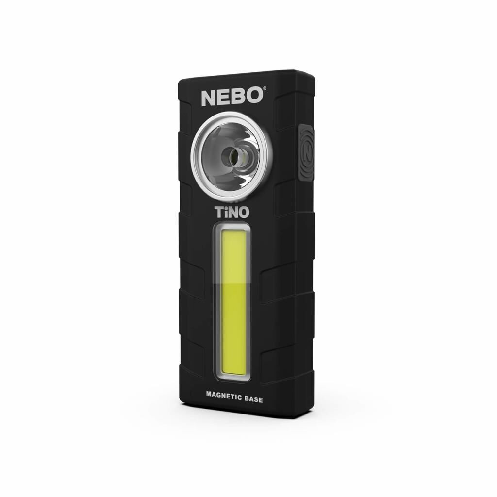 Nebo 6809 Tino 300 Lümen LED Fener 10.8cm 104g Cep Feneri Siyah