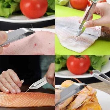 Epinox 12cm Balık Kılçık Cımbızı Yassı BKC-04