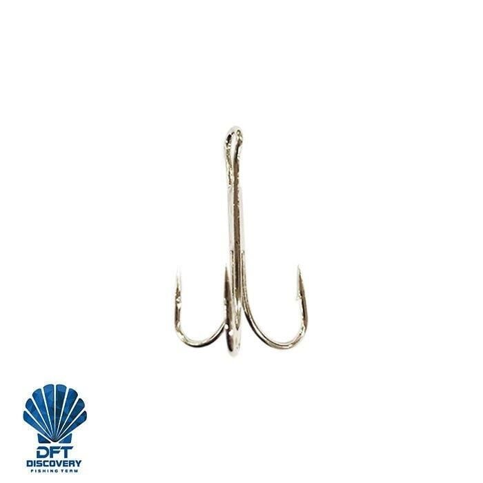 DFT 3553 Treble Üçlü Nikel Çarpma Olta İğnesi 25 Adet No:4