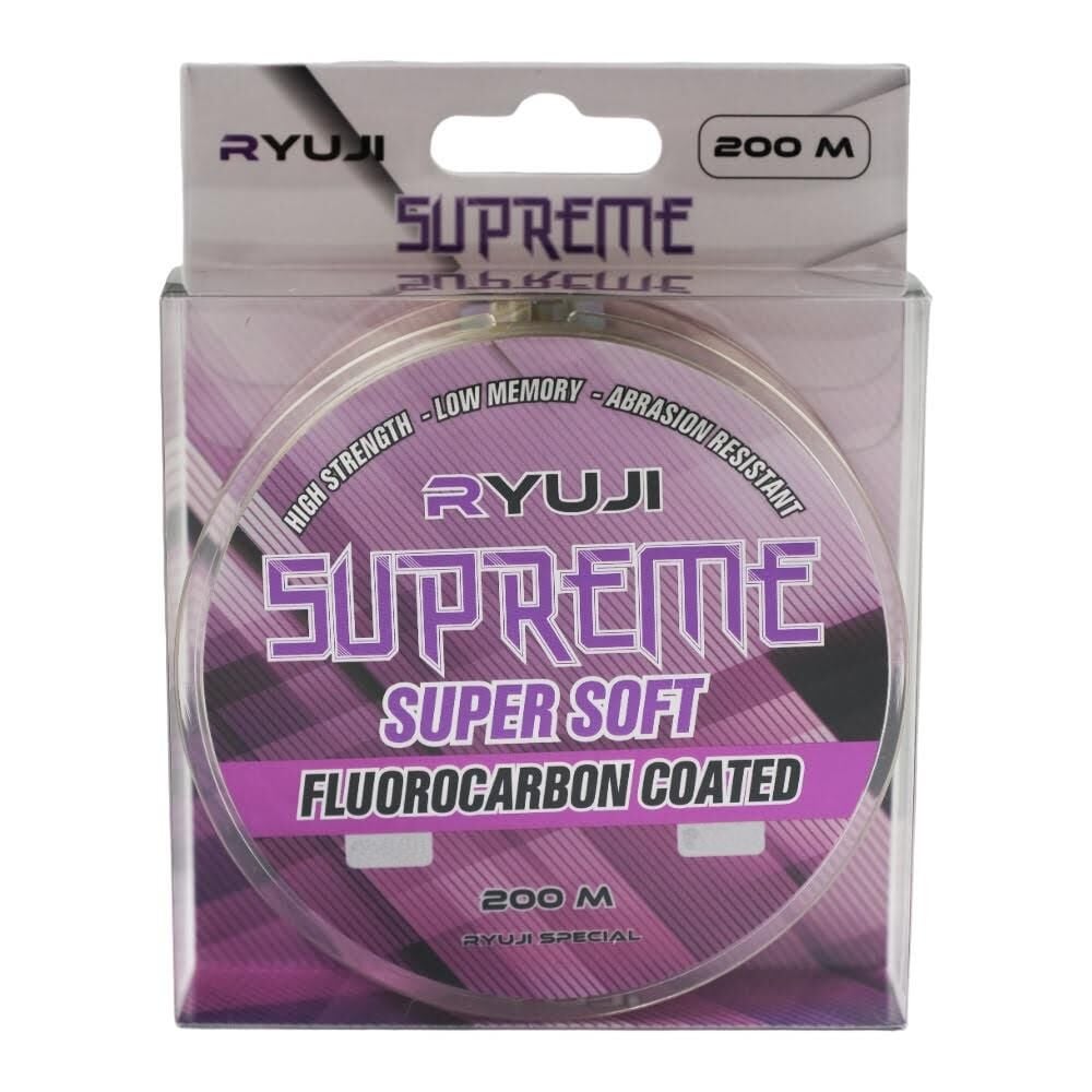 Ryuji Supreme Fluorocarbon Kaplı Olta Misinası 200m