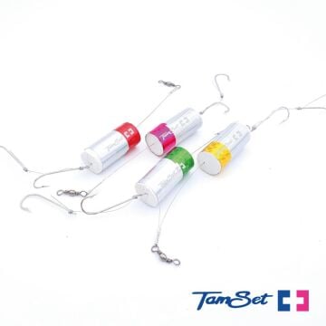 TAMSET Renkli Hologramlı Çinekop Lüfer Olta Takımı Tekli Paket