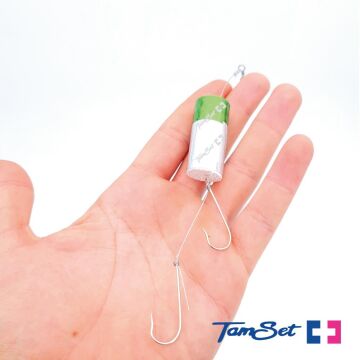 TAMSET Renkli Hologramlı Çinekop Lüfer Olta Takımı Tekli Paket